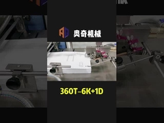 Automatic Brochure Paper Leaflet Folding Machine Paper Cross Folder Equipment