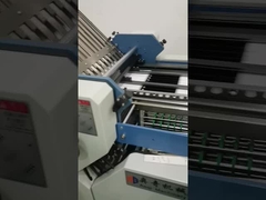 Automatic leaflet folding machine paper sheet folding folder machine