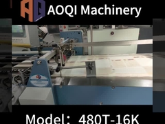480T-16K automatic and easy to operate paper folding machine