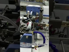 Printing Paper Folding Machine Leaflets Folder Medical Packaging Brochure Folding Machine