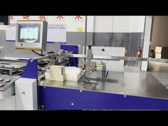 550T Large Format Cross Fold Paper Folding Machine For Booklet