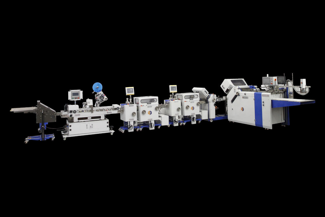 High Speed Pharmaceutical Leaflets Folding And Labeling Machine 480