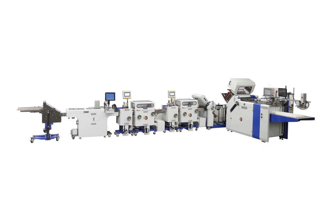 High Speed Pharmaceutical Leaflet Paper Folding Machine Large Format