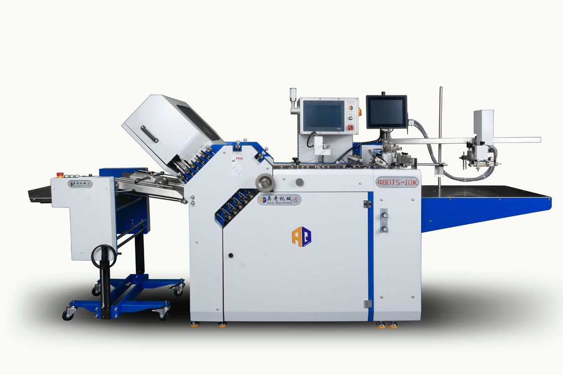 Full Automatic Large Format Paper Folding Machine Heavy Duty For