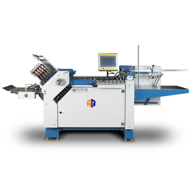 A3 Paper Folder Machine Industrial Paper Folding Machines With Stacker