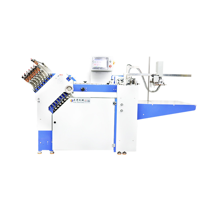 Automatic Outsert Pharmaceutical Leaflet Folding Machine With Paper Ejection