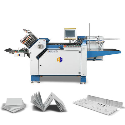 Accuracy Paper Folding Machine For Pharmaceutical Leaflet Inserting Machine