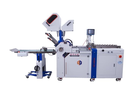 AOQI Continuous Load Suction Feeder Folding Machine With Air Suction Folder For Self Mailer
