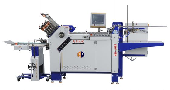12 Pockets A4 Paper Folding Machine Automatic Folder Machine for Leaflets & Manuals